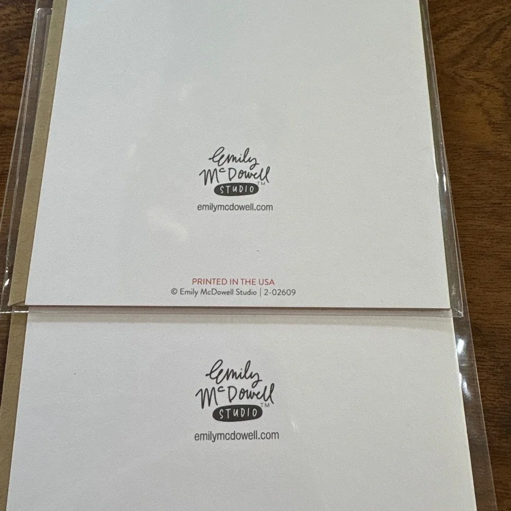 2 Emily McDowell Studio Greeting Cards Encouragement Support Bundle Struggles‎